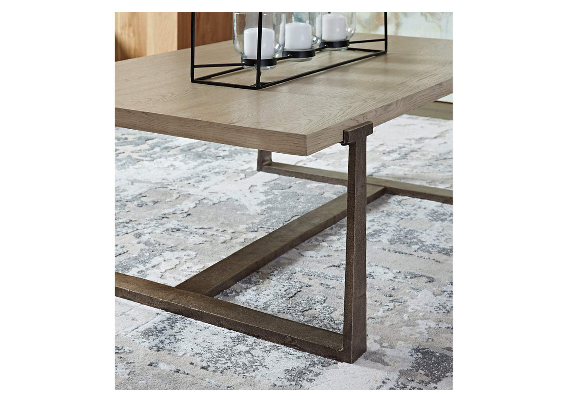 Dalenville Coffee Table with 2 End Tables,Signature Design By Ashley