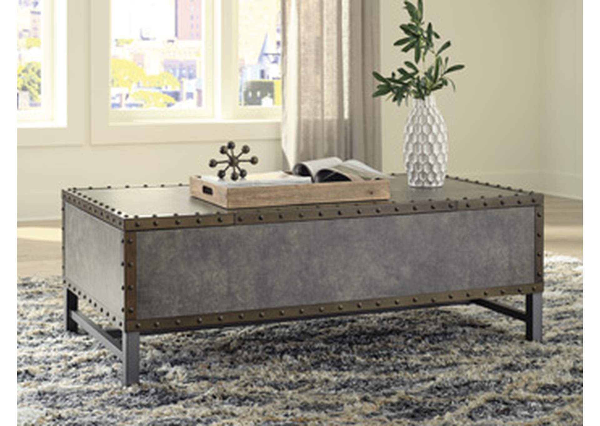 Derrylin Lift-Top Coffee Table,Signature Design By Ashley