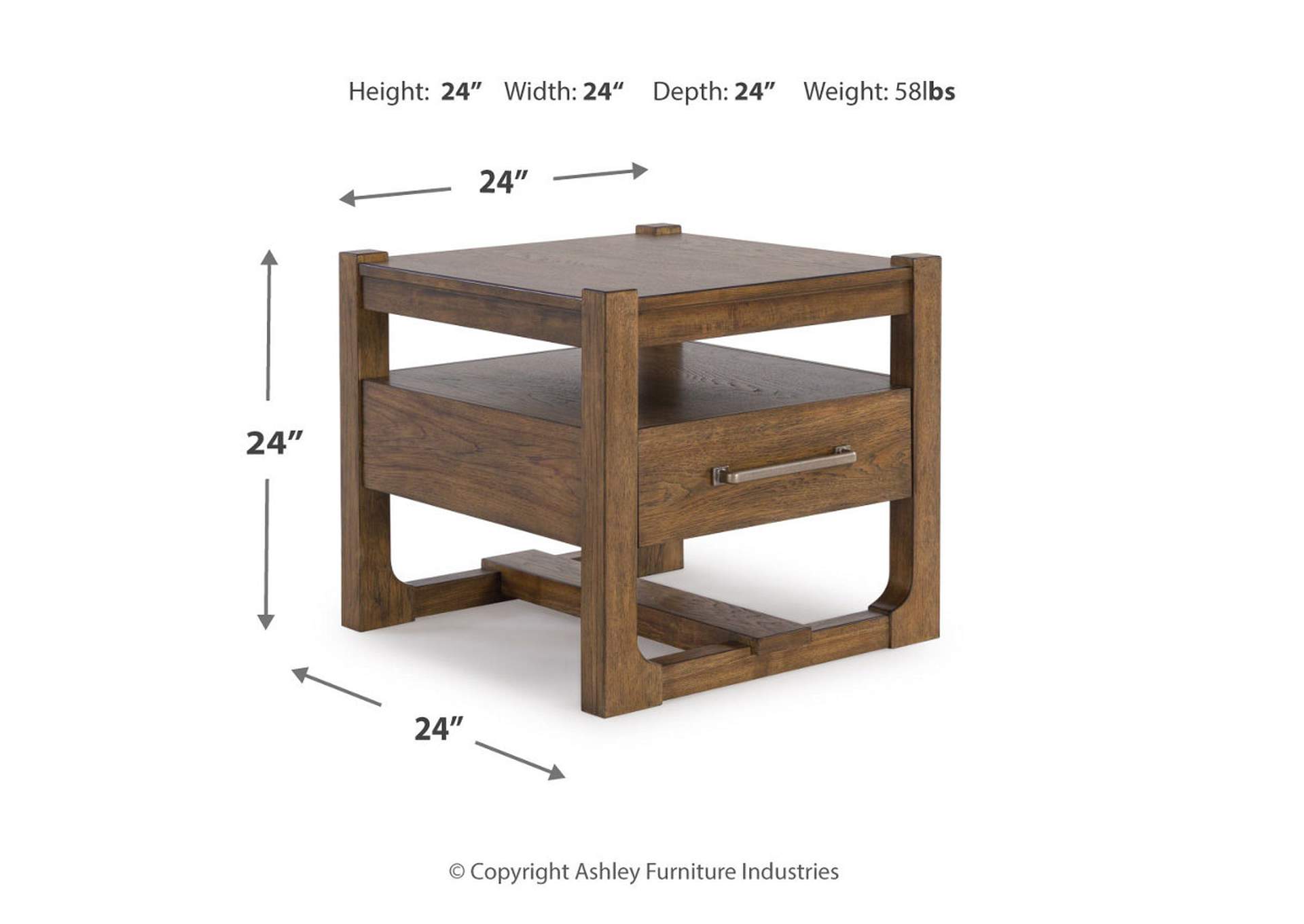 Cabalynn Coffee Table with 1 End Table,Signature Design By Ashley