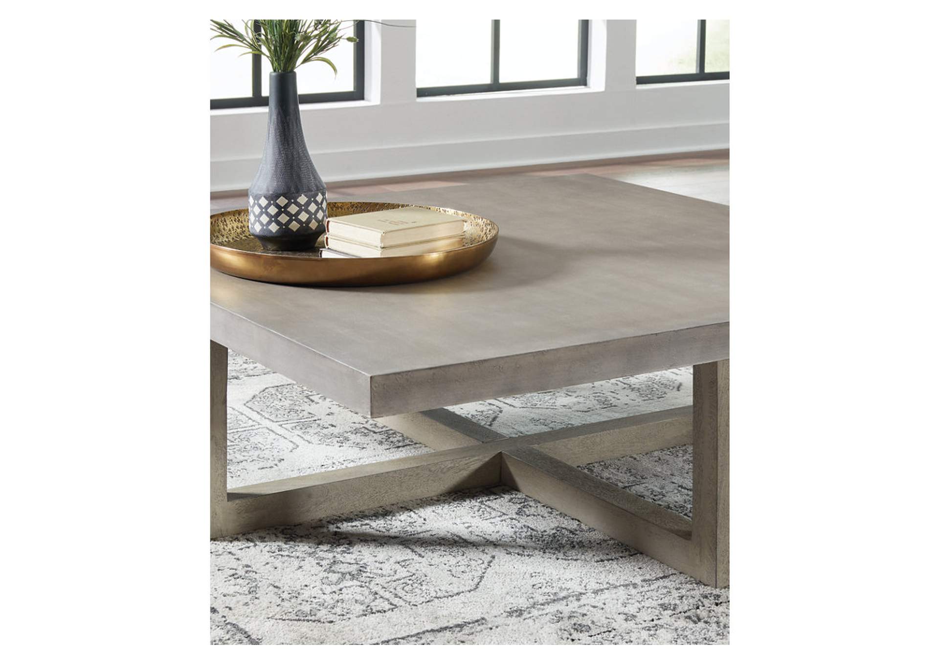 Lockthorne Coffee Table with 2 End Tables,Signature Design By Ashley