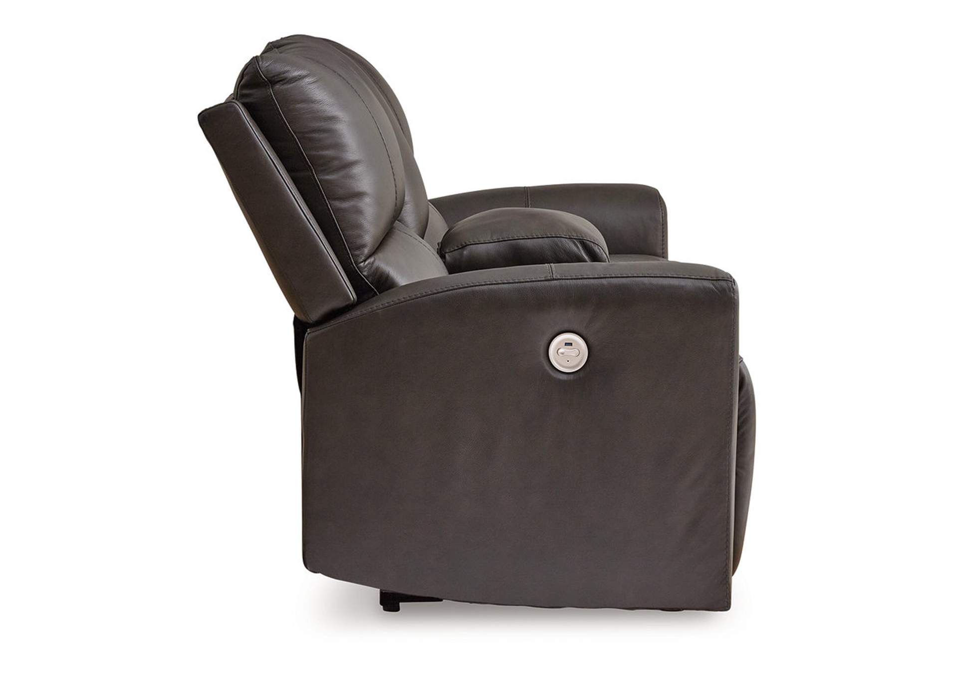 Boxmere Power Reclining Loveseat with Console,Signature Design By Ashley