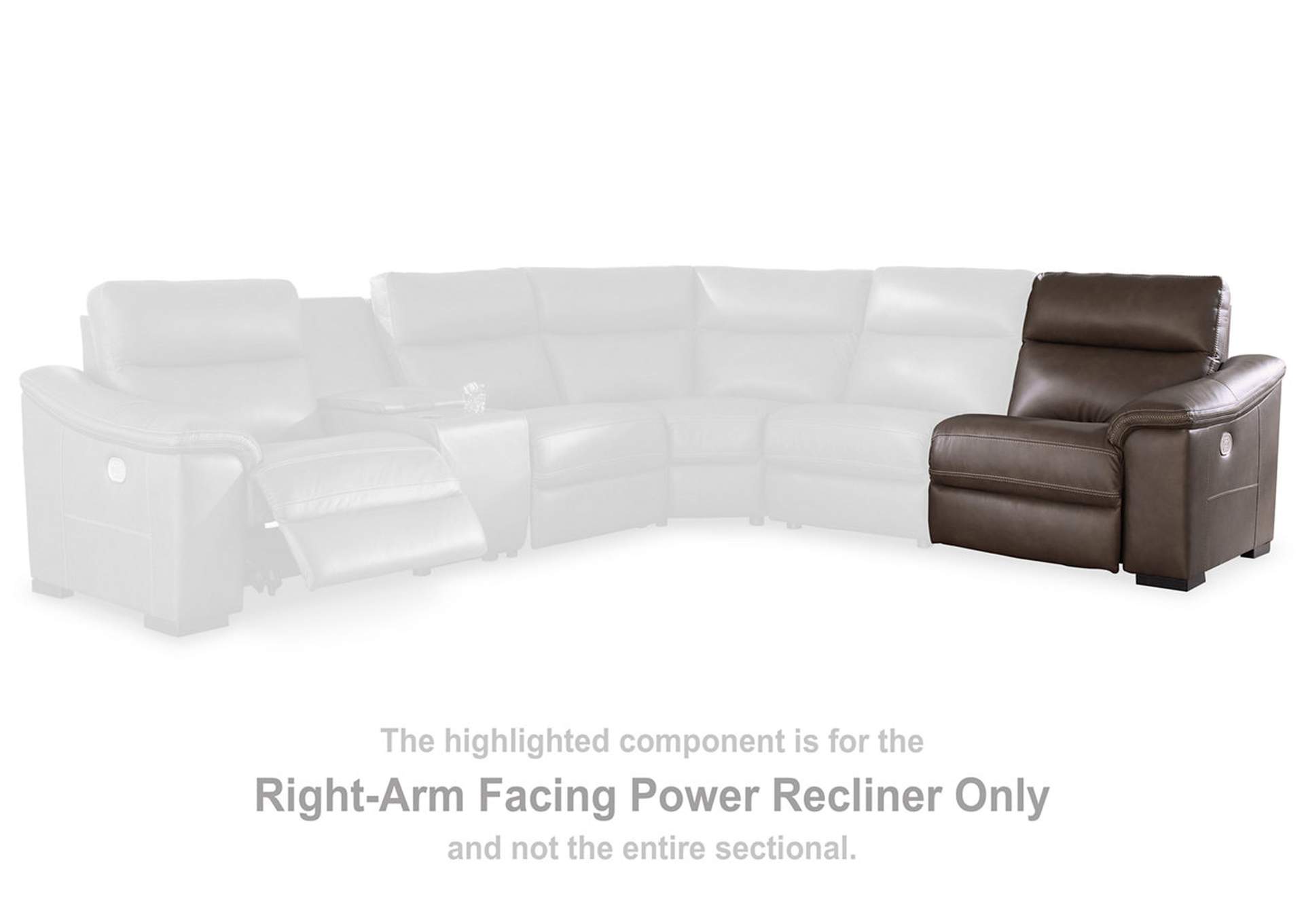 Salvatore 5-Piece Power Reclining Sectional,Signature Design By Ashley