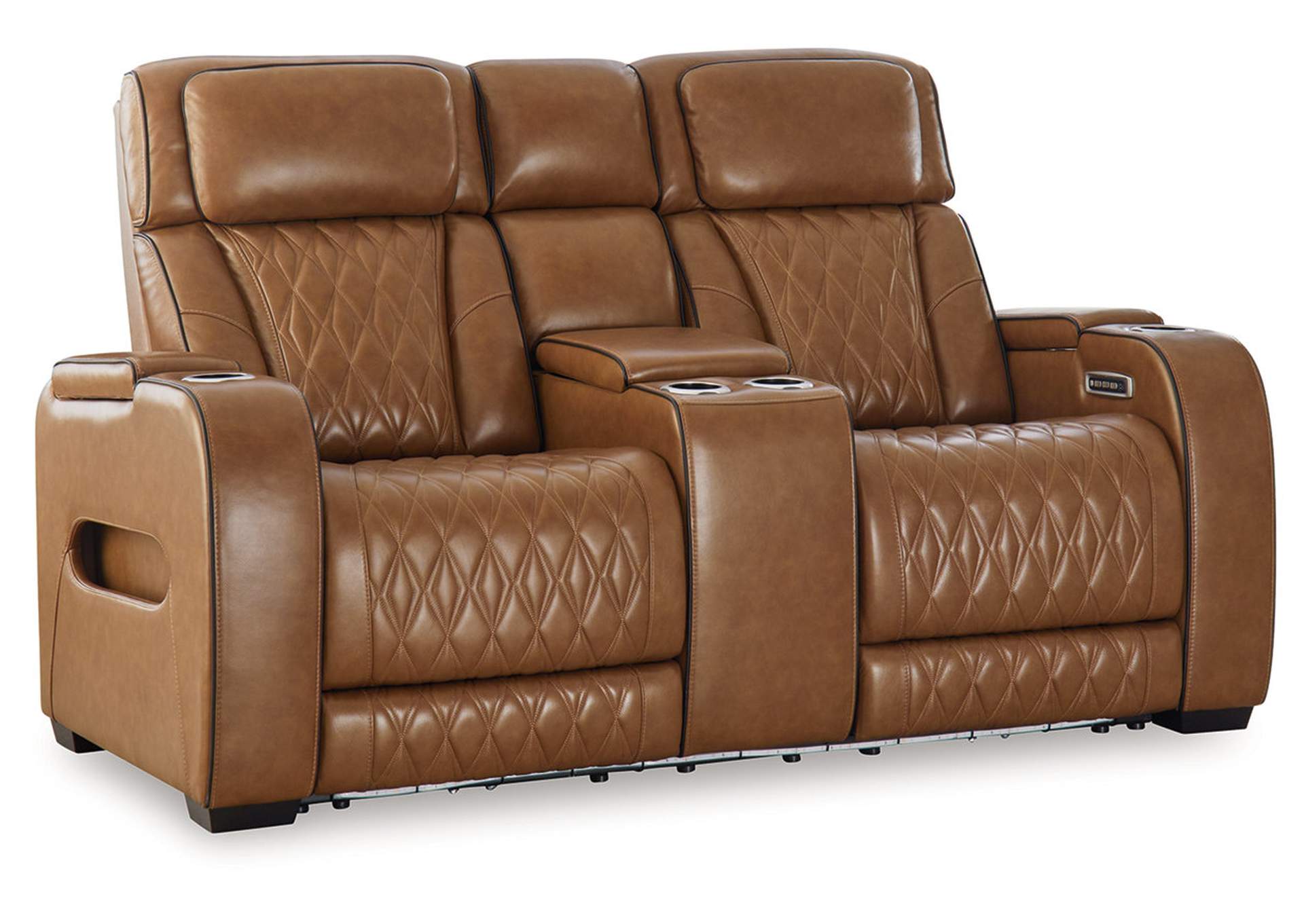 Boyington Power Reclining Loveseat with Console,Ashley