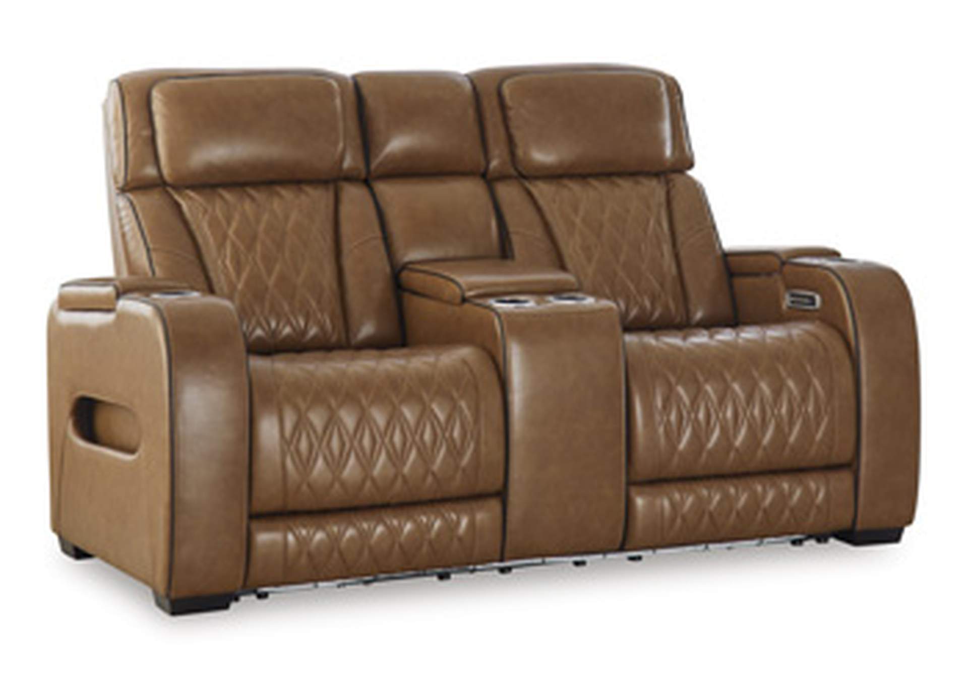 Boyington Power Reclining Loveseat with Console,Ashley