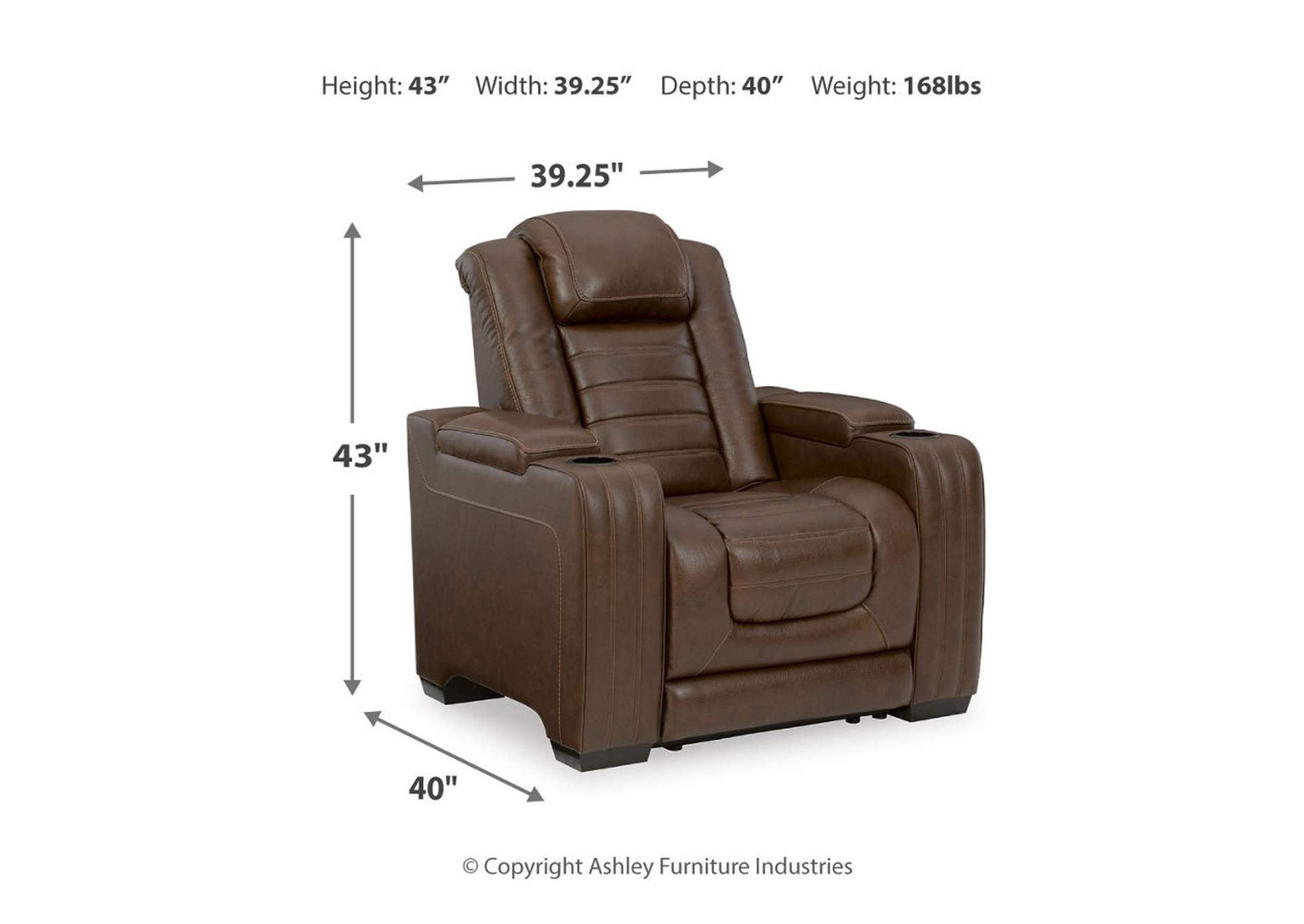 Backtrack Power Recliner,Signature Design By Ashley