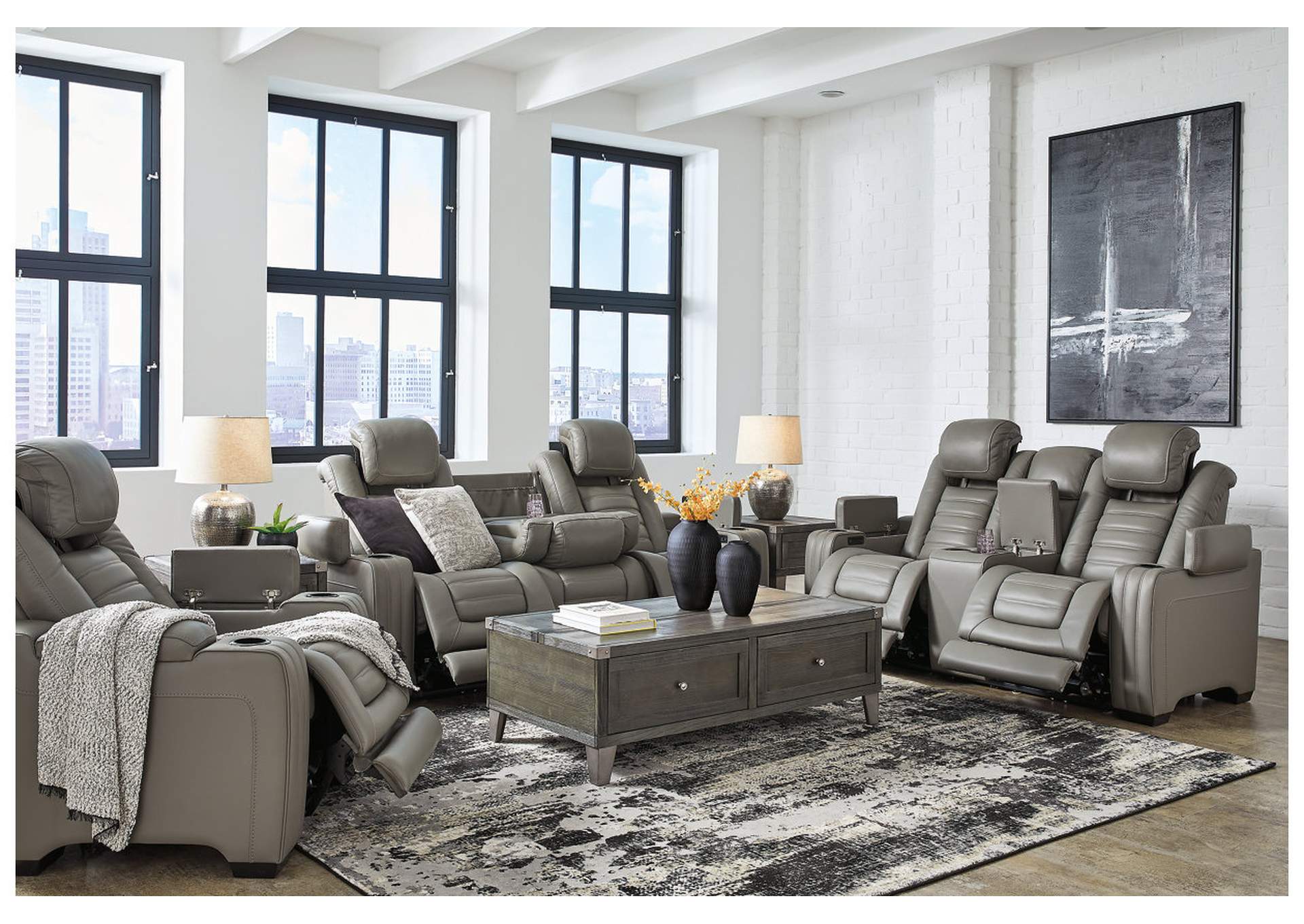 Backtrack Sofa, Loveseat and Recliner,Signature Design By Ashley