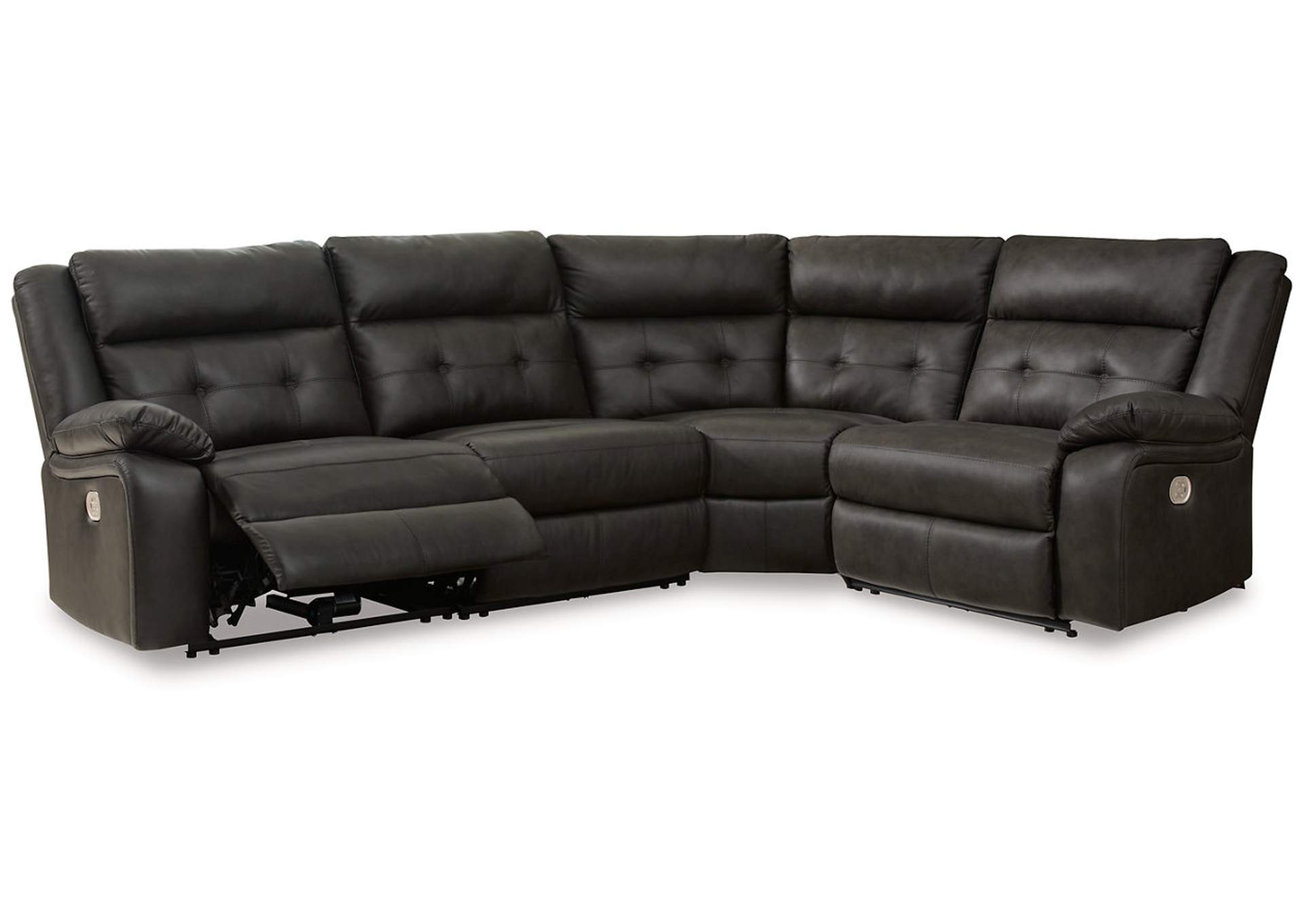 Mackie Pike 4-Piece Power Reclining Sectional,Signature Design By Ashley