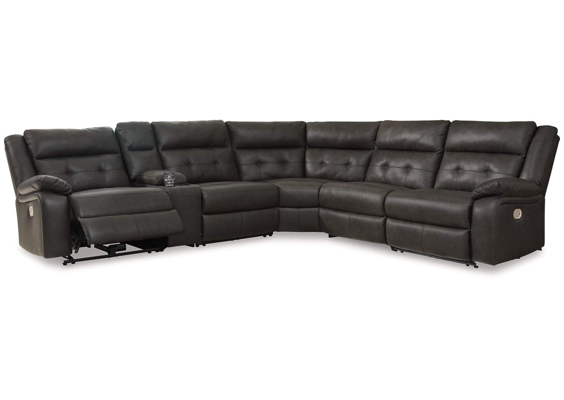 Mackie Pike 6-Piece Power Reclining Sectional,Signature Design By Ashley