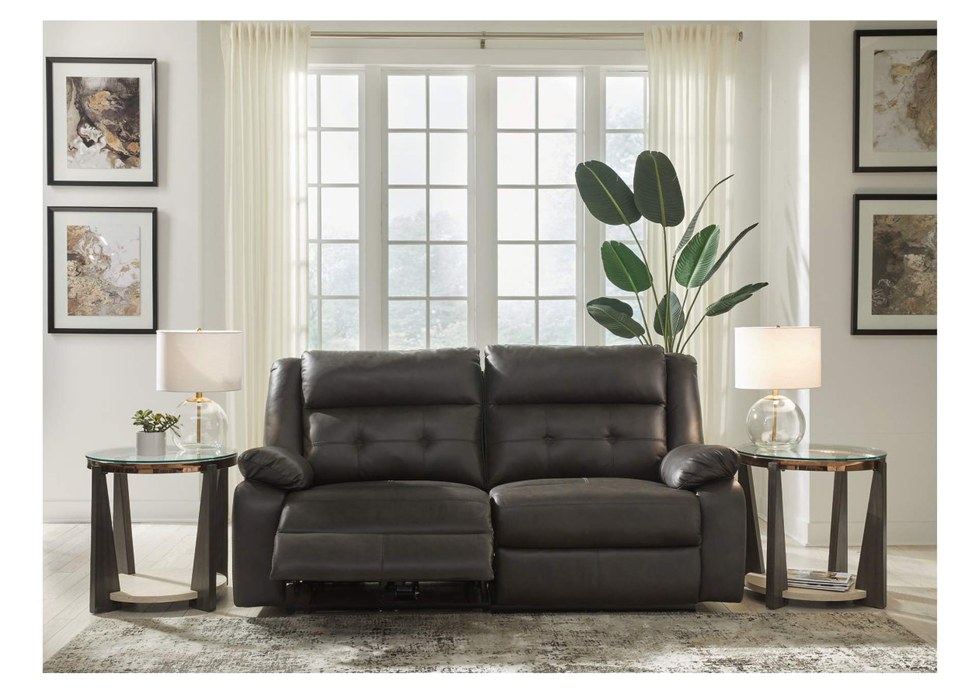 Mackie Pike 2-Piece Power Reclining Sectional Loveseat,Signature Design By Ashley