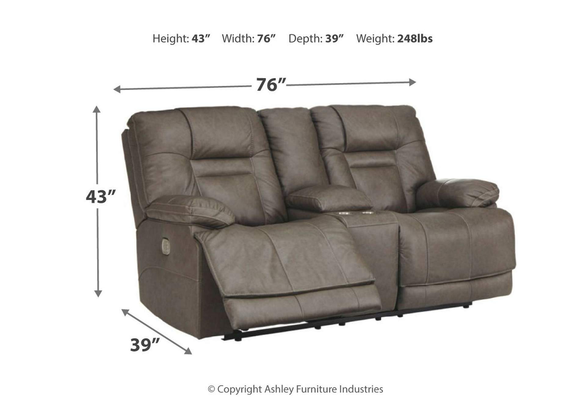 Wurstrow Power Sofa, Loveseat and Recliner,Signature Design By Ashley