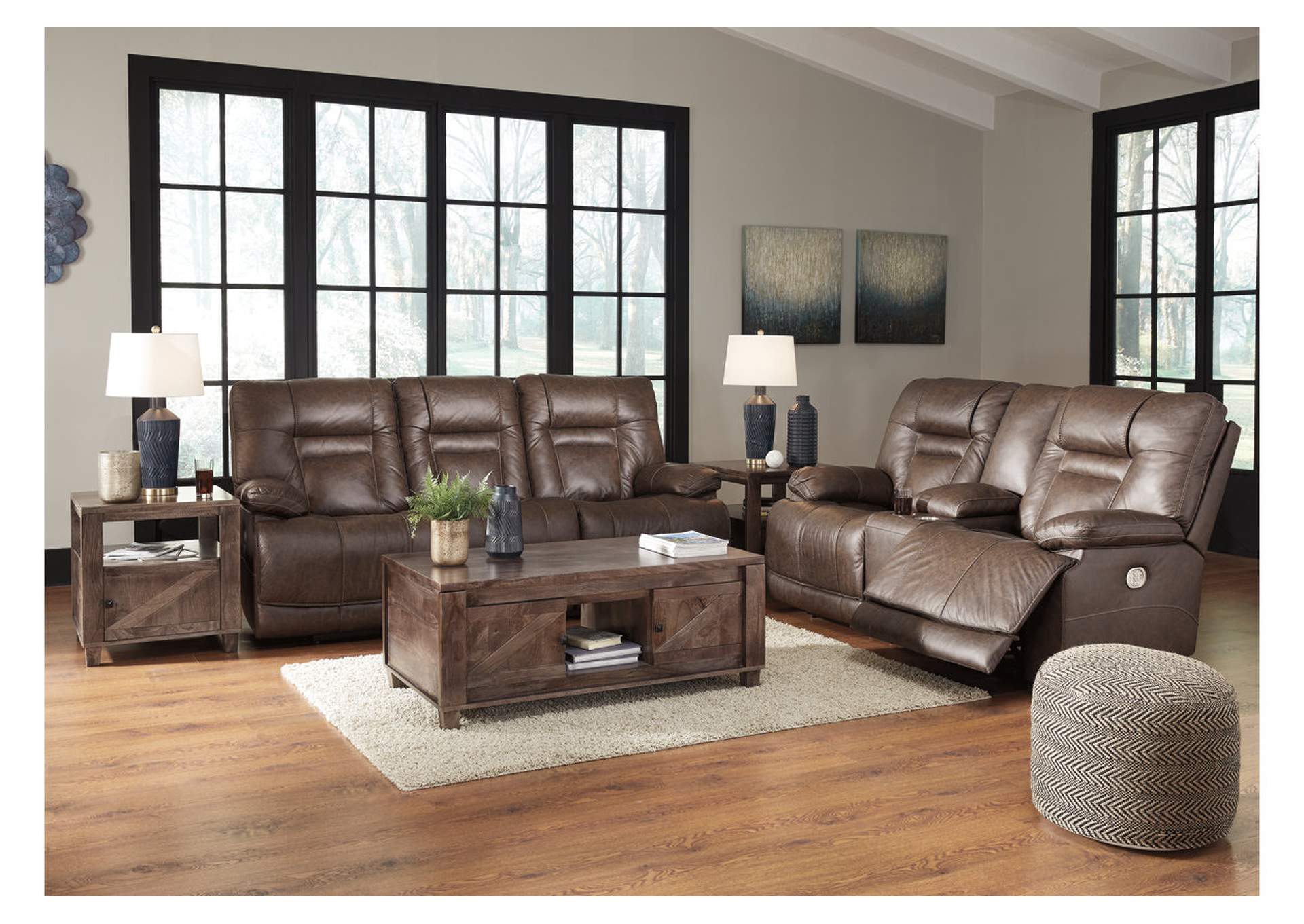 Wurstrow Power Reclining Sofa and Loveseat,Signature Design By Ashley