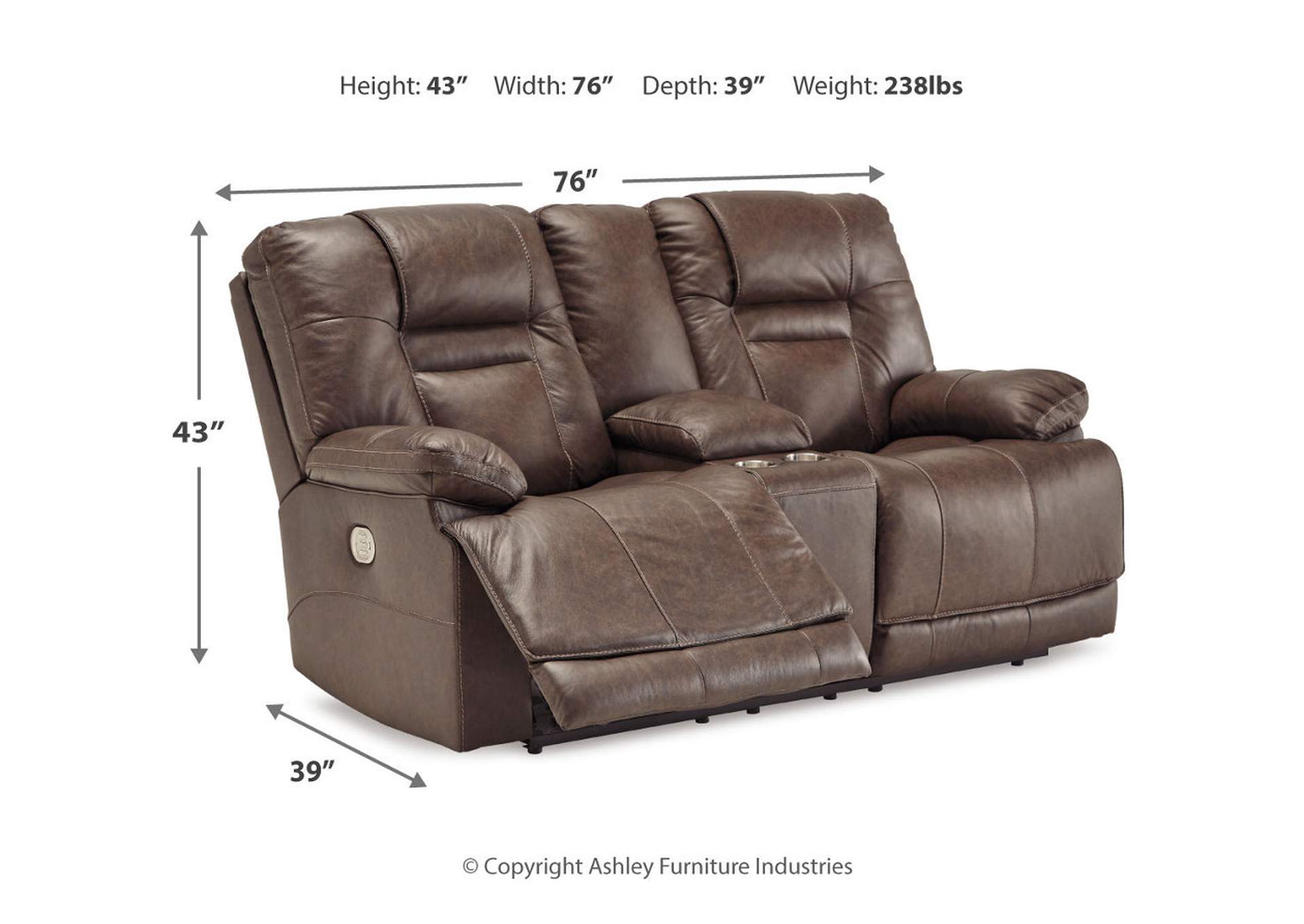 Wurstrow Power Sofa, Loveseat and Recliner,Signature Design By Ashley