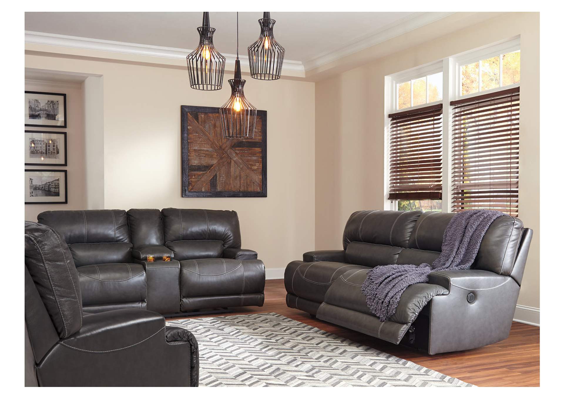 McCaskill Power Sofa, Loveseat and Recliner,Signature Design By Ashley