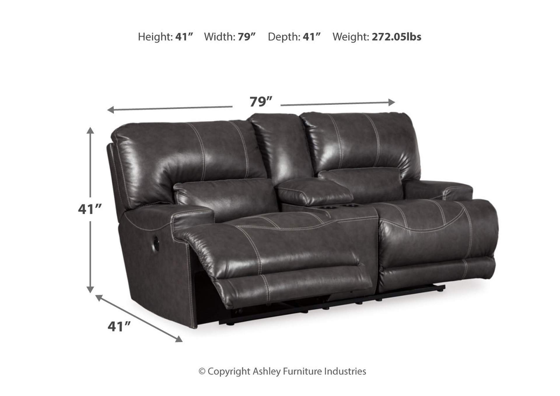 McCaskill Power Sofa, Loveseat and Recliner,Signature Design By Ashley