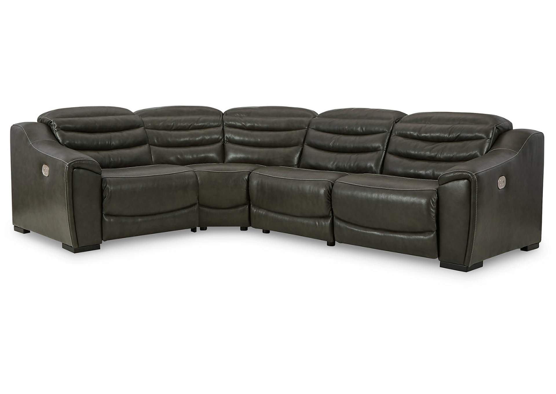 Center Line 4-Piece Power Reclining Sectional,Signature Design By Ashley