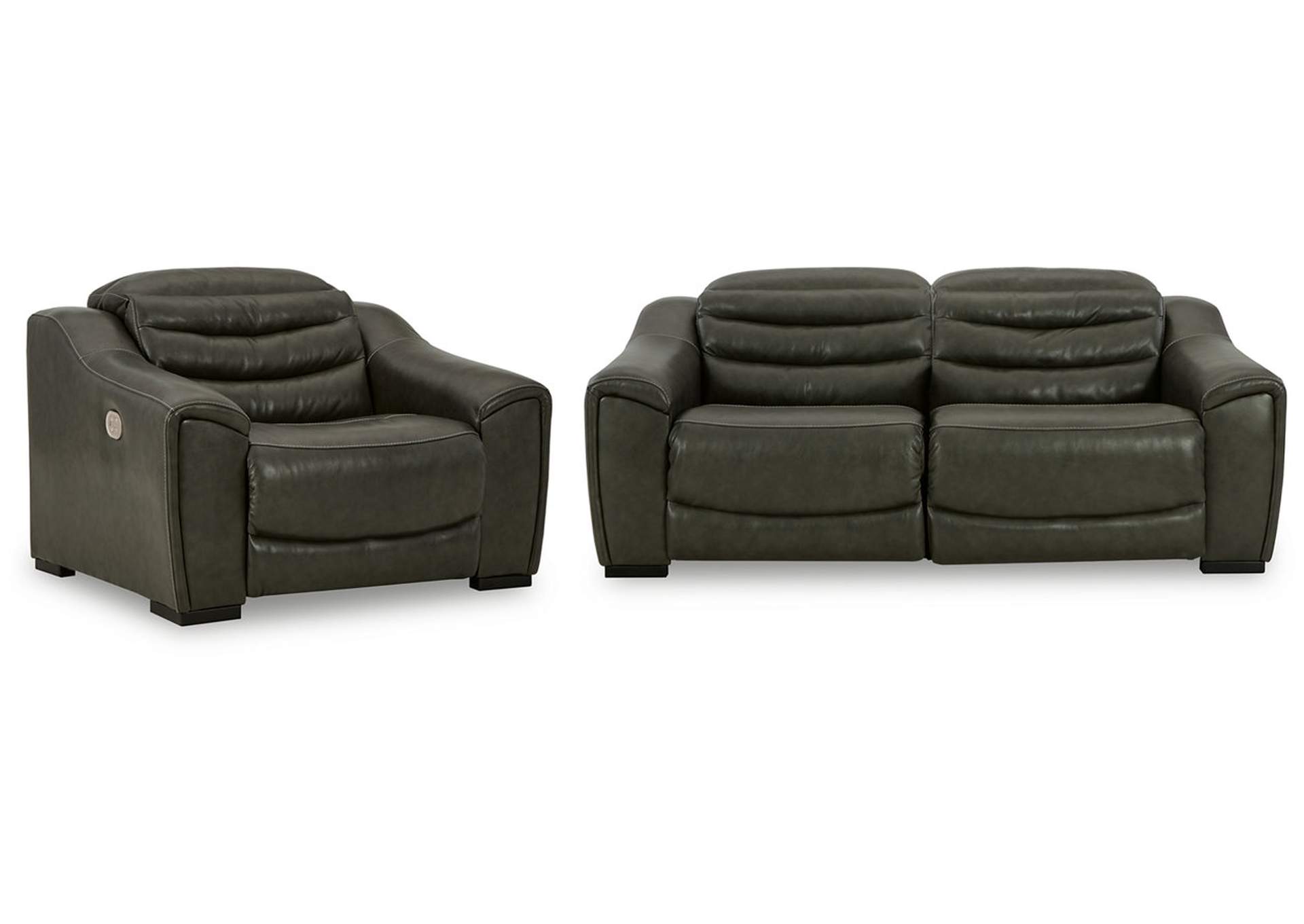 Center Line 2-Piece Sectional with Recliner,Signature Design By Ashley