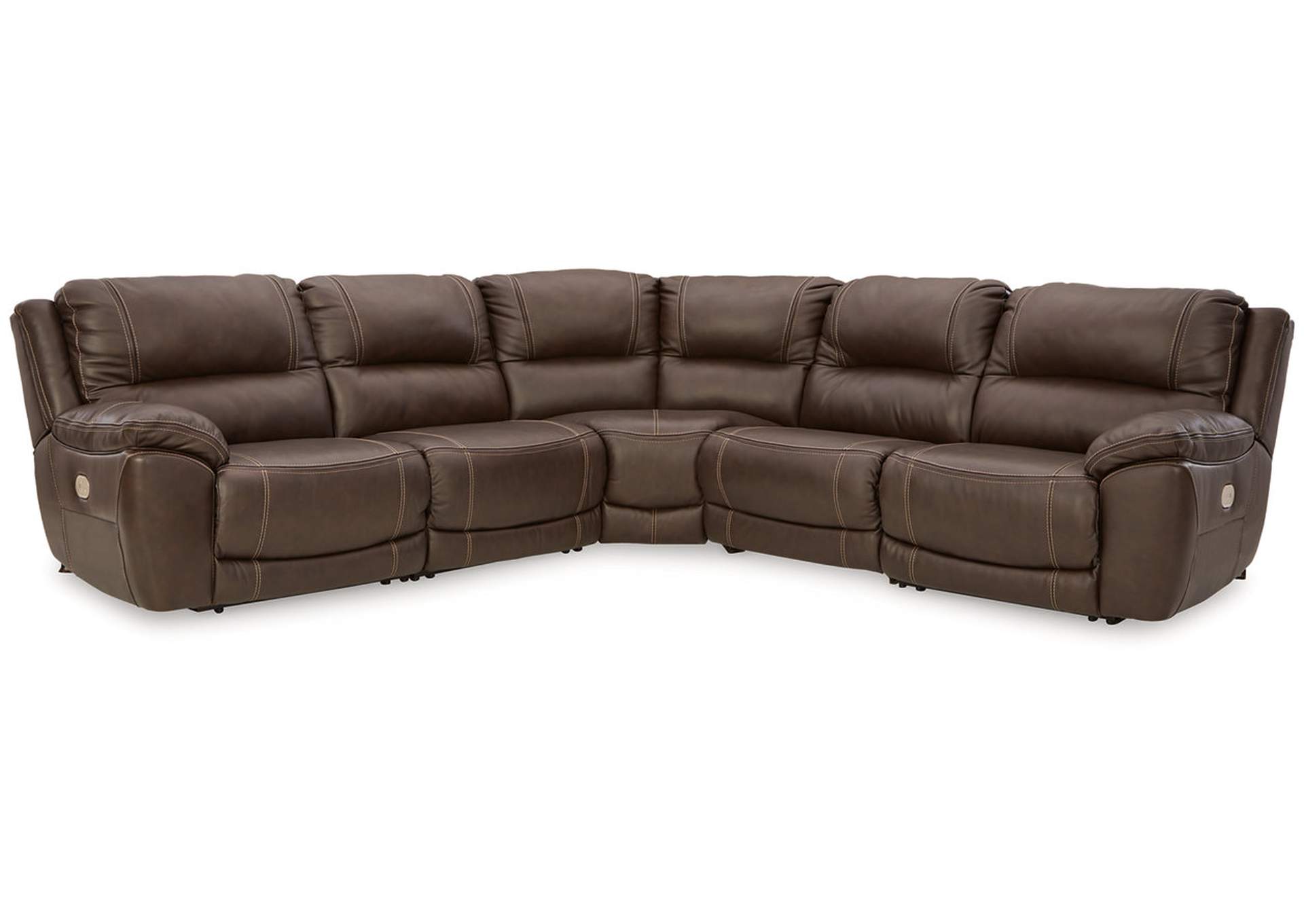 Dunleith 5-Piece Power Reclining Sectional,Signature Design By Ashley