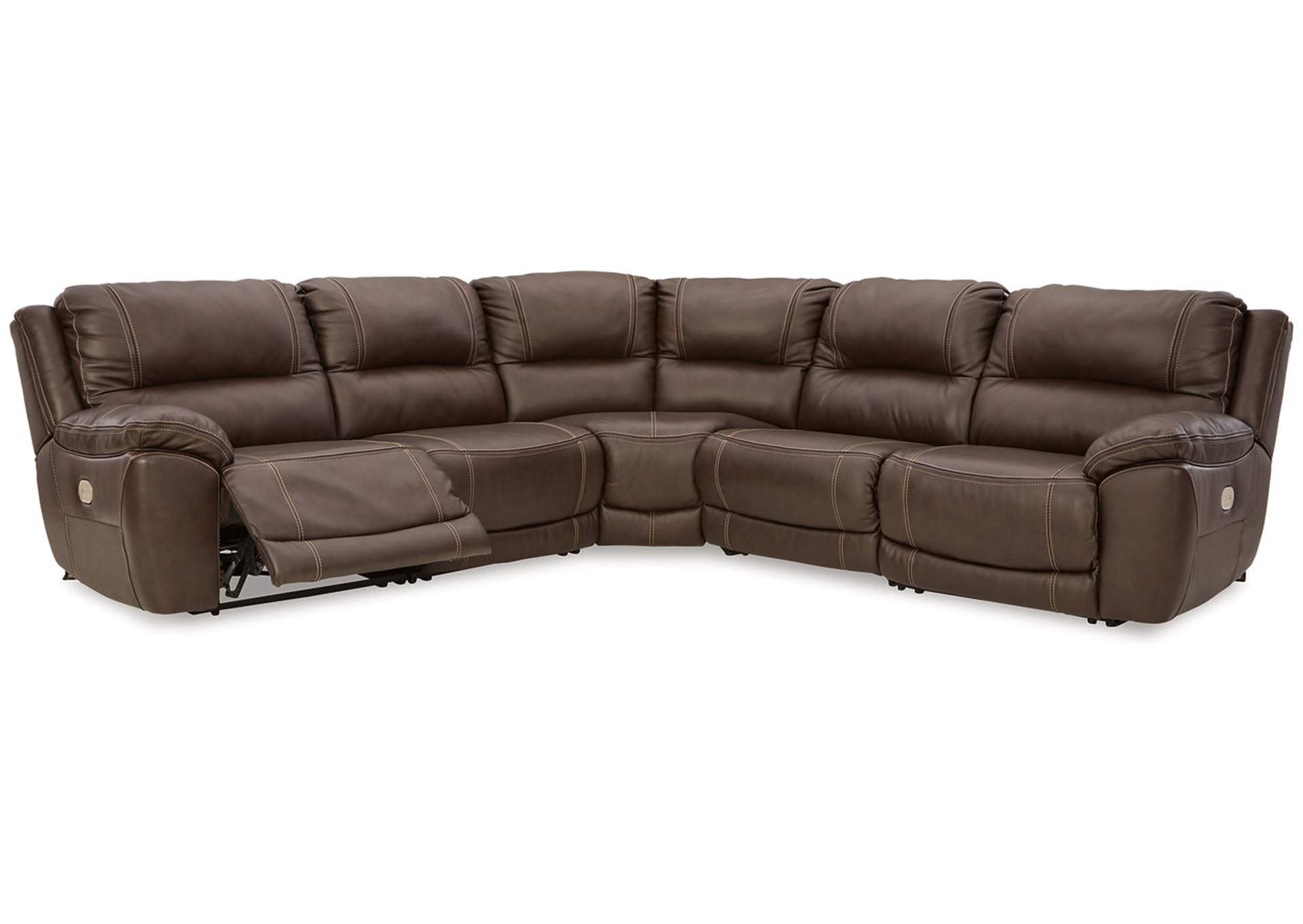 Dunleith 5-Piece Power Reclining Sectional,Signature Design By Ashley