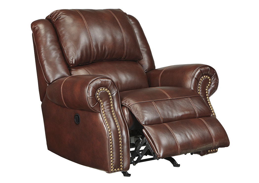 Collinsville Chestnut Rocker Recliner,ABF Signature Design by Ashley