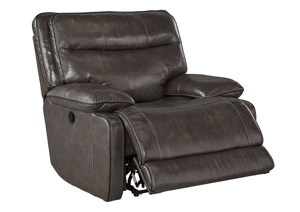 Palladum Metal Rocker Recliner,ABF Signature Design by Ashley