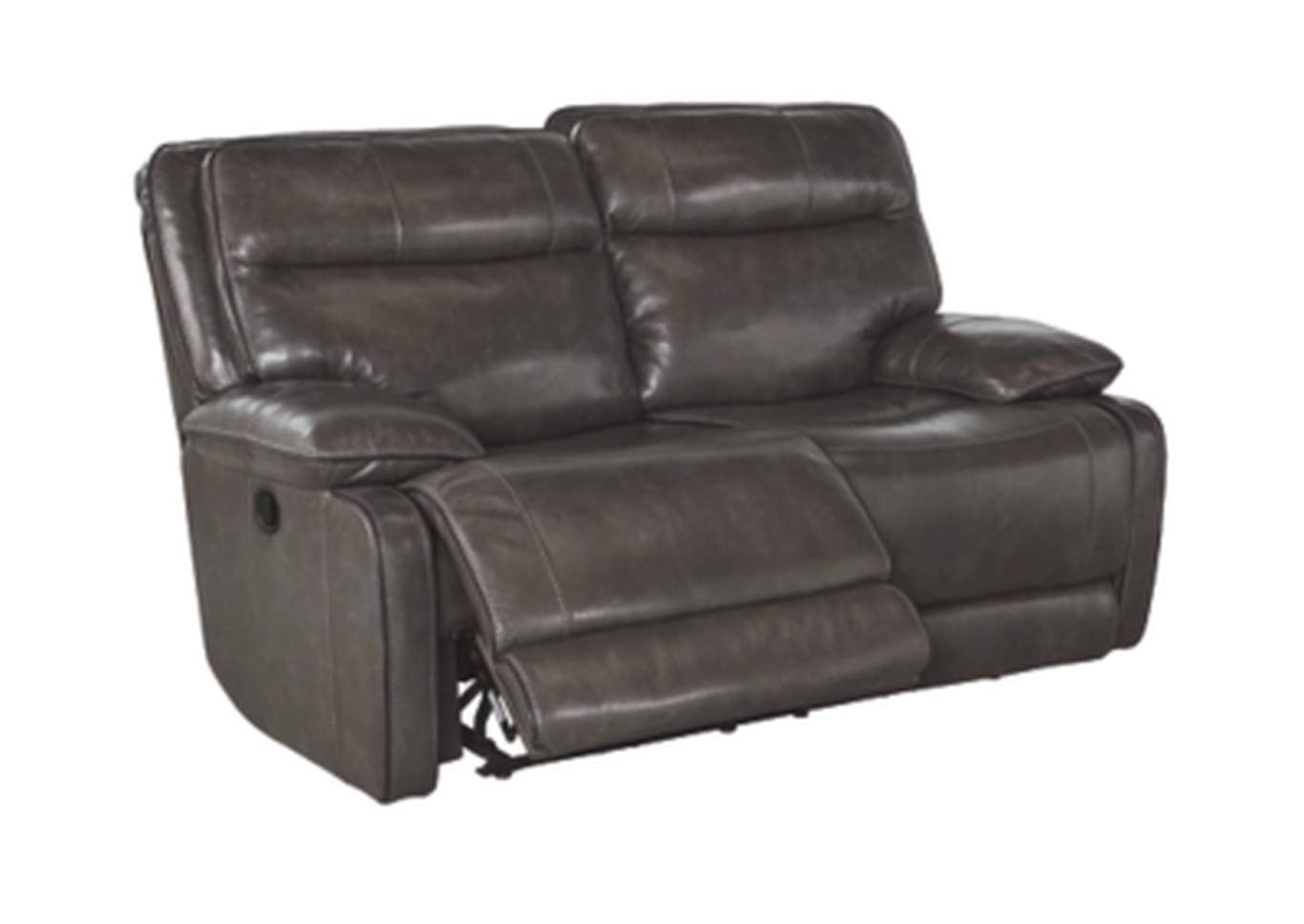 Palladum Metal Reclining Loveseat,ABF Signature Design by Ashley