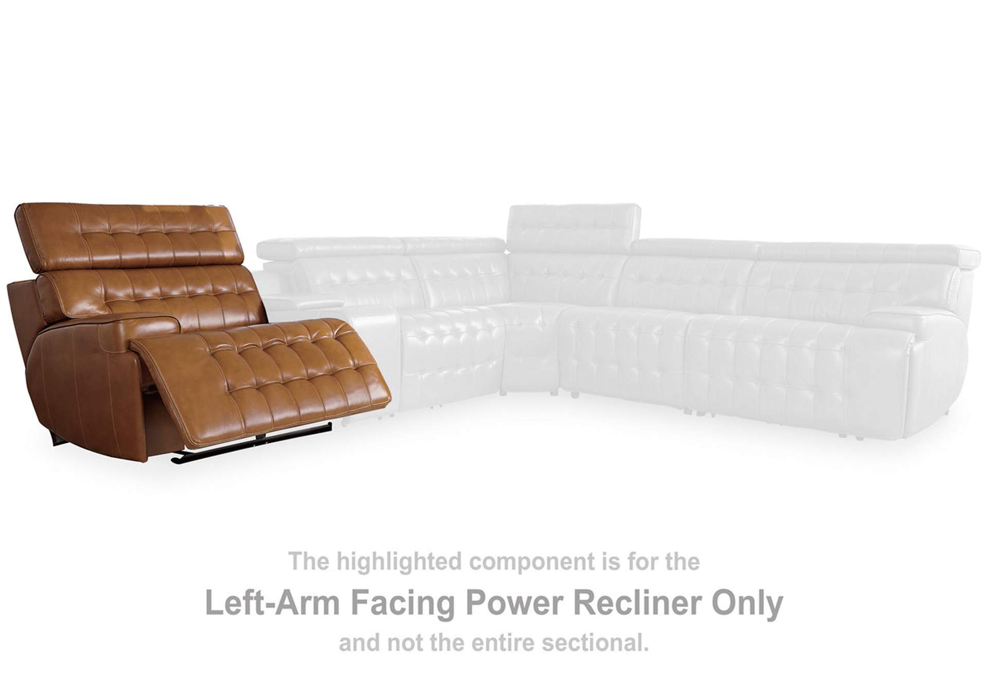 Temmpton 6-Piece Power Reclining Sectional,Signature Design By Ashley