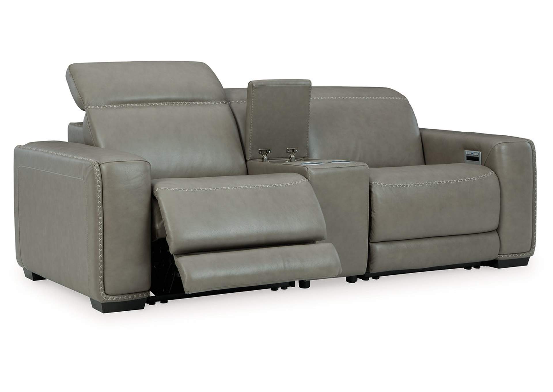 Correze 3-Piece Power Reclining Sectional Loveseat,Signature Design By Ashley