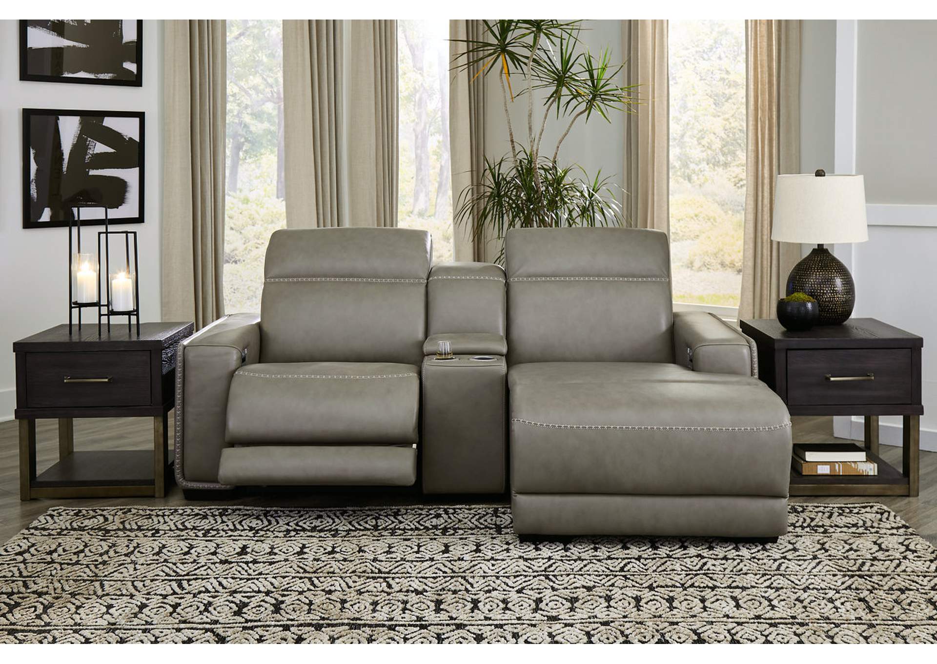 Correze 3-Piece Power Reclining Sectional with Chaise,Signature Design By Ashley