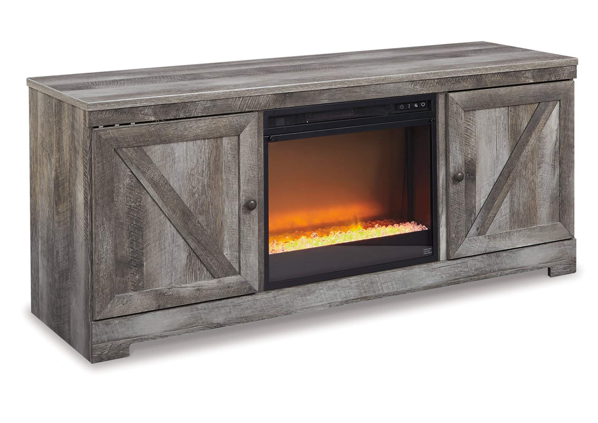 Wynnlow 63" TV Stand with Electric Fireplace,Signature Design By Ashley