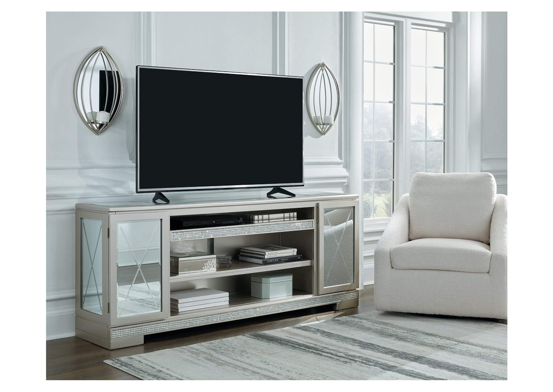 Flamory 72" TV Stand,Signature Design By Ashley