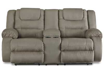 McCade Reclining Loveseat with Console,Signature Design By Ashley