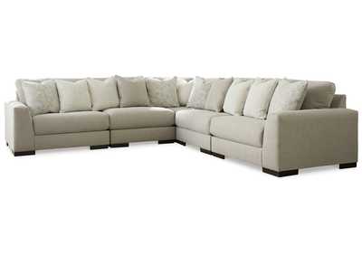 Lyndeboro 5-Piece Sectional with Ottoman,Ashley