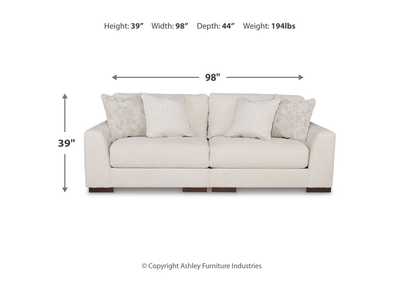 Lyndeboro 2-Piece Sectional with Ottoman,Ashley