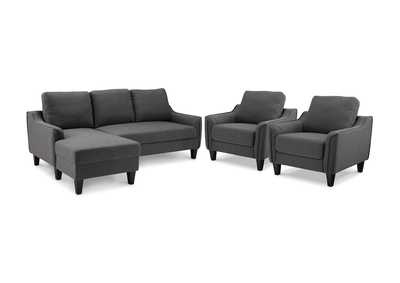 Image for Jarreau Sofa Chaise Sleeper and 2 Chairs