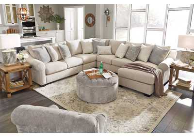 Carnaby 5-Piece Sectional with Ottoman,Ashley