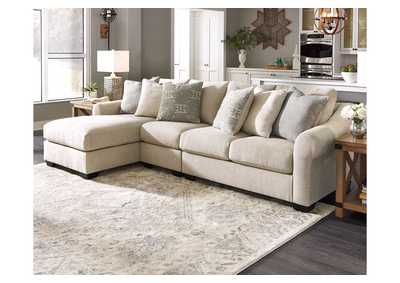 Carnaby 3-Piece Sectional with Ottoman,Ashley