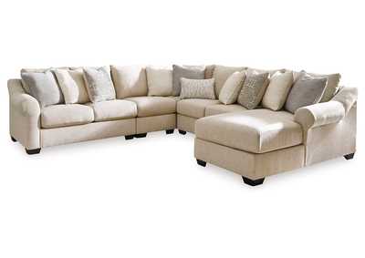 Carnaby 5-Piece Sectional with Chaise