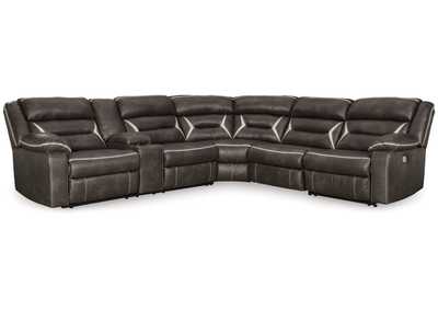 Image for Kincord 4-Piece Power Reclining Sectional