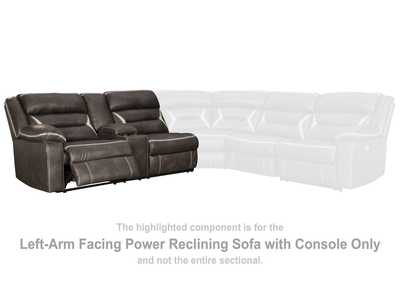 Image for Kincord Left-Arm Facing Power Reclining Sofa with Console