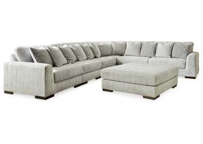 Image for Regent Park 6-Piece Sectional with Ottoman
