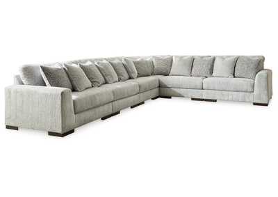 Regent Park 6-Piece Sectional with Ottoman,Signature Design By Ashley