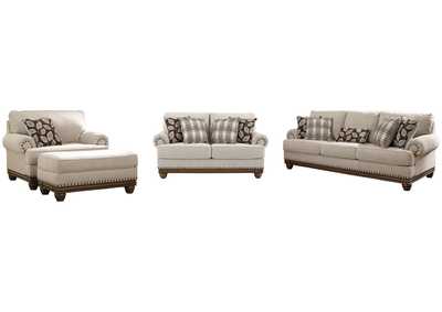 Harleson Sofa, Loveseat, Chair and Ottoman,Signature Design By Ashley
