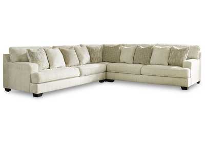 Rawcliffe 3-Piece Sectional with Ottoman,Signature Design By Ashley