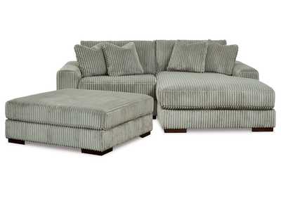 Lindyn 2-Piece Sectional with Ottoman