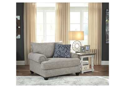 Morren Oversized Chair and Ottoman,Ashley