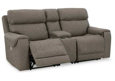 Image for Starbot 3-Piece Power Reclining Sectional Loveseat with Console