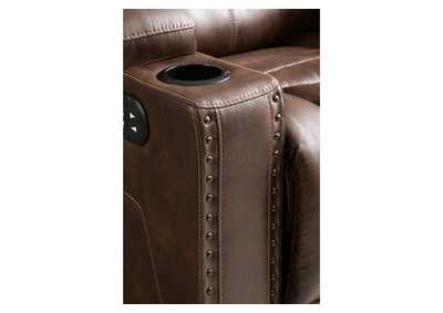 Owner's Box Power Reclining Loveseat with Console,Signature Design By Ashley