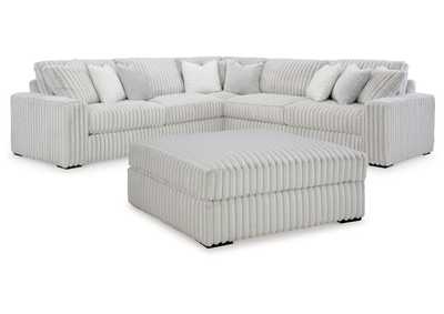 Stupendous 3-Piece Sectional with Ottoman,Signature Design By Ashley