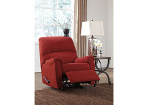 Image for Zeth Crimson Rocker Recliner