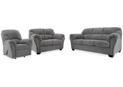 Image for Allmaxx Sofa, Loveseat and Recliner